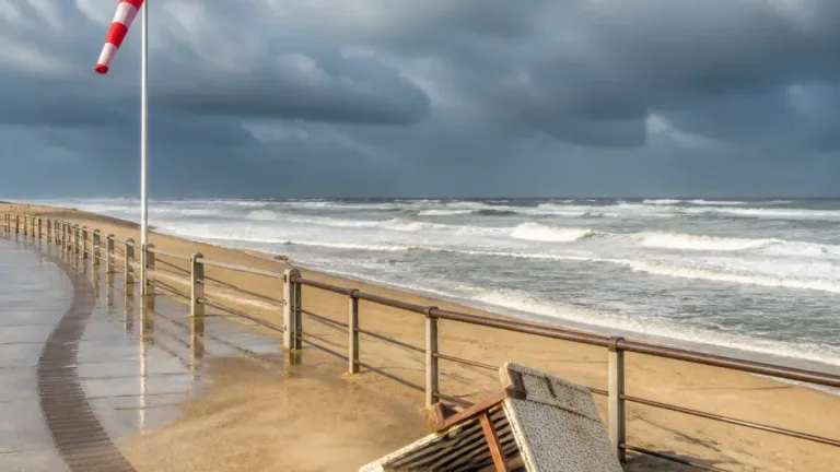 Koude start, later buien en vrijdag kans op stormachtige wind en zware windstoten