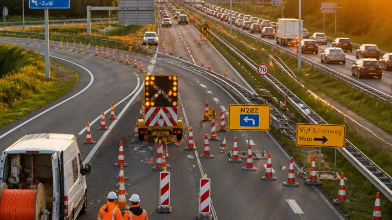 Werk aan verkeerslichten op A27 bij Oosterhout veroorzaakt twee dagen zware hinder