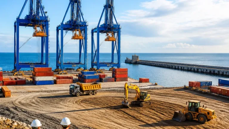 Porto do Caniçal recebe 27 milhões para ampliar terrapleno e reabilitar molhe principal