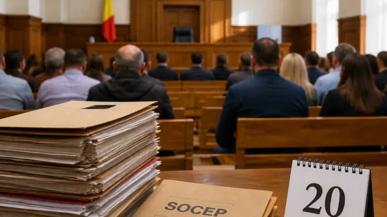 Pronunţarea în dosarul fostului director SOCEP, amânată; rejudecare după prescrierea răspunderii penale