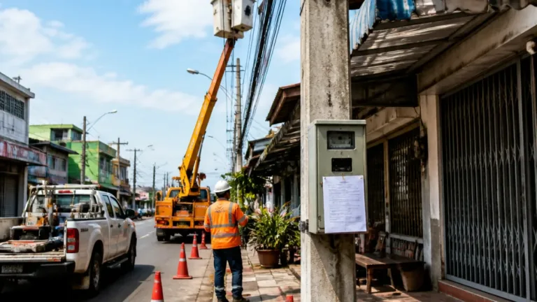 การไฟฟ้านครหลวงแจ้งงดจ่ายไฟชั่วคราว 23 ต.ค. กระทบหลายพื้นที่รวมสมุทรปราการ