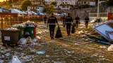Boyabat Panayırı sonrası alanda biriken çöpler tartışma yarattı