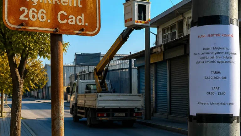 Gölhisar'da 23 Ekim'de Uylupınar merkezinde planlı elektrik kesintisi