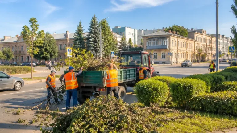 Кам'янське ремонтує тротуар на вулиці Запорізькій у межах програми безбар’єрного руху