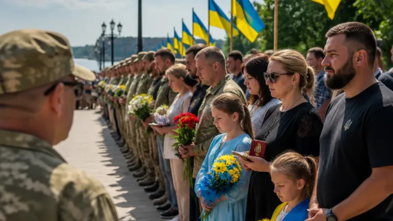 У Білгороді-Дністровському вшанували загиблих захисників і нагородили їхні родини