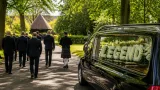 Funeral of former gangland figure Paul Ferris held at Daldowie Crematorium in Glasgow