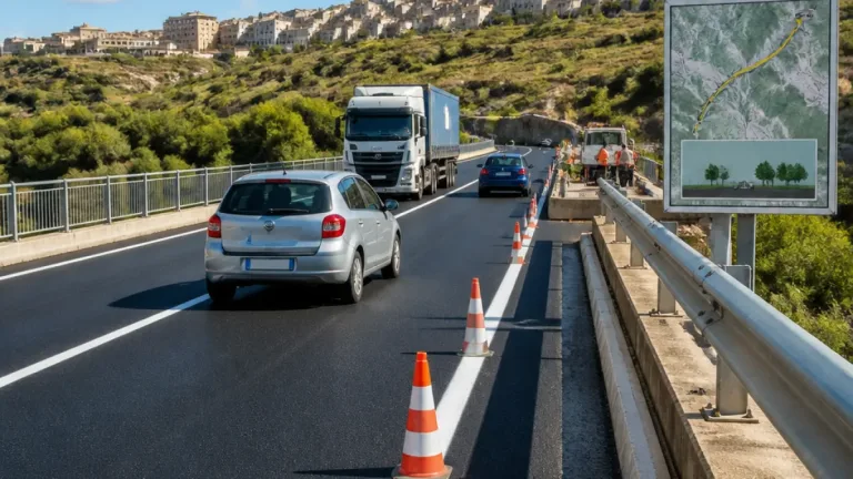 A Matera un semaforo da record: il verde dura solo circa cinque secondi e crea disagi