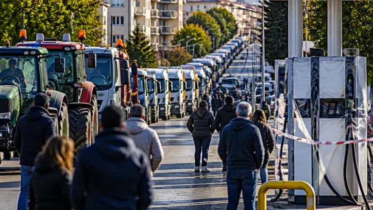 Isernia, la protesta dei trasportatori mette a rischio rifornimenti e servizi locali