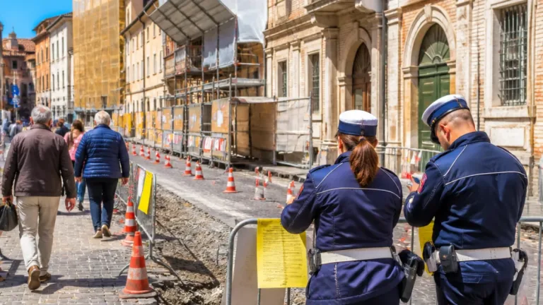 Macerata, quindici operai fermano il cantiere dell'ex Genio Civile per stipendi non corrisposti