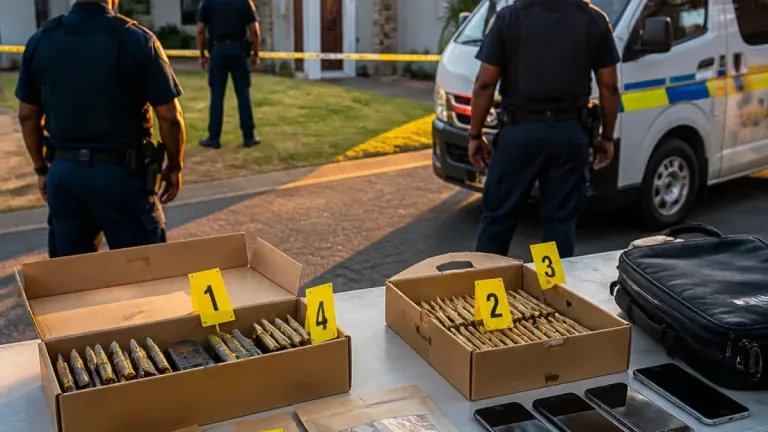 Former police general arrested after SAPS ammunition seized in Centurion search