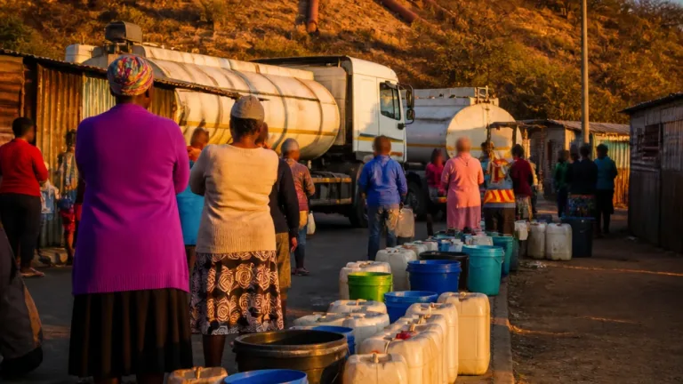 Musina township residents say 'no water, no vote' as tankers arrive ahead of elections
